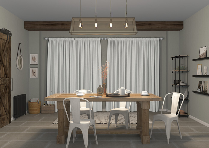 Oslo, Silver - Made to Measure Curtains - Image 7